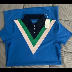 Tory Burch- Tory Sport Chevron Polo dress